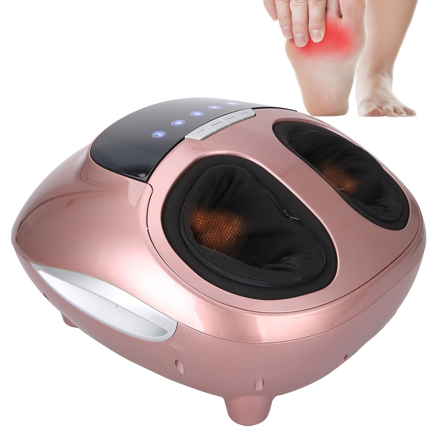 new Electric Massage Machine Air Pressure Massager Pink(US Plug )(US Plug ) HGF koeek - KOEEK