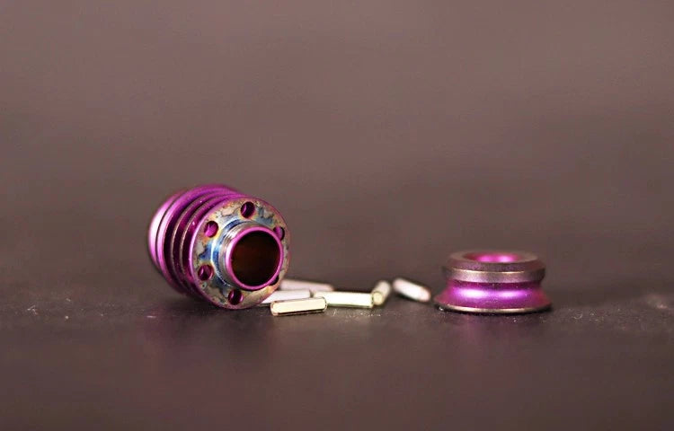 Handmade Titanium Knife Lanyard Bead Paracord Necklace Pendant Bracelet DIY EDC 07FC0E-D4 - KOEEK