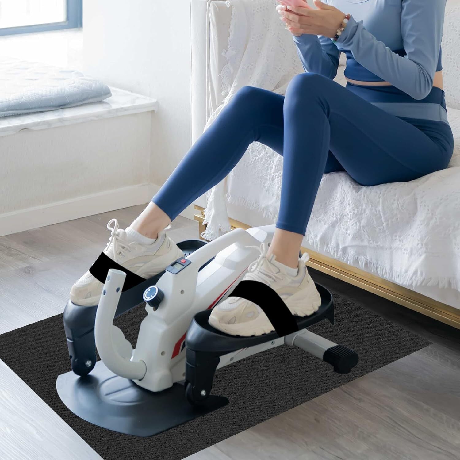 new Rainmae Ellipse Leg Exerciser Machine Non-Slip Medium, Gray(15.7*19.6 Inch) RAINMAE - KOEEK