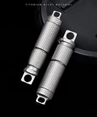 Hot Mini EDC Titanium Alloy Waterproof Case Portable Keychain Pendant Multi Tool 07FC0E-D4 - KOEEK