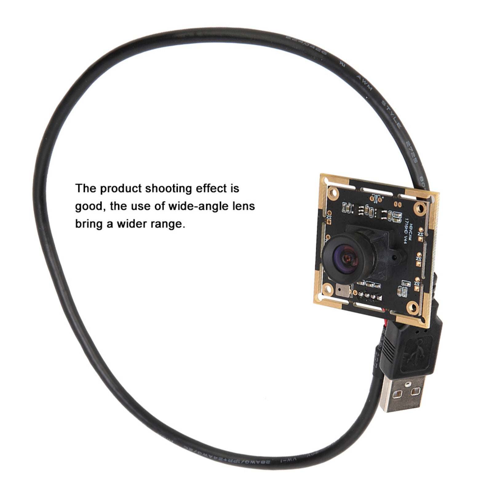 new Professional 1920*1080 100°Wide Angle Lens USB Camera Module With OV2710 Chip koeek - KOEEK