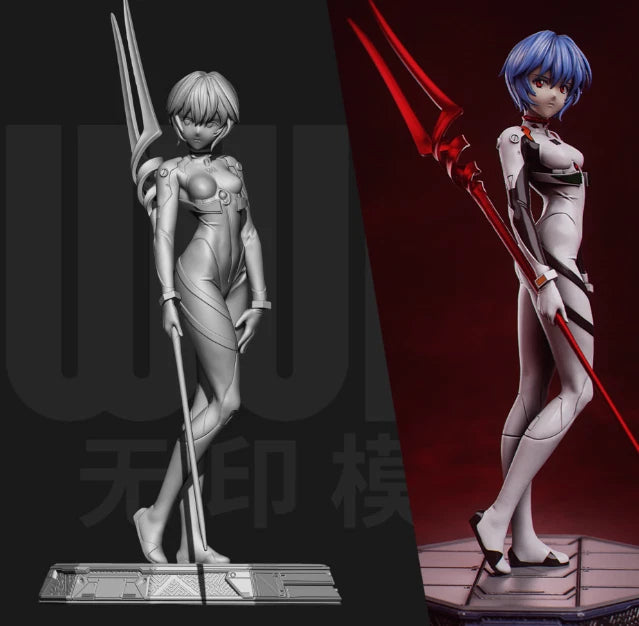 1/24 Resin Fantasy Female Warrior Unpainted Unassembled 6337 07FC0E-D4 - KOEEK