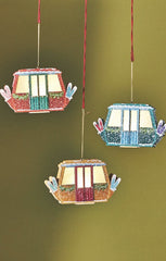 Anthropologie Light Up Gondola Ornament Set of 3 ANTHROPOLOGIE - KOEEK