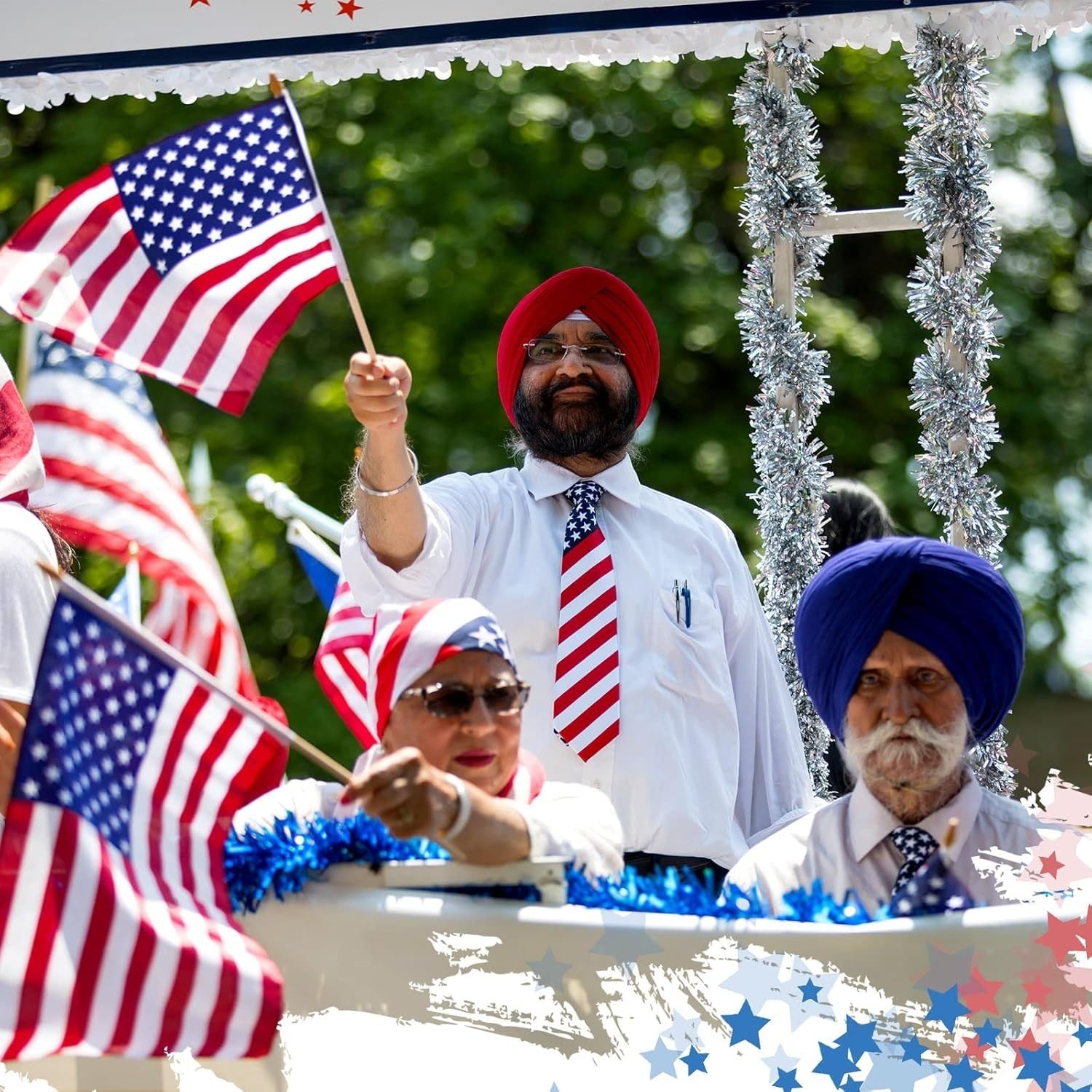 new 150 Pcs Small American Flags on Stick, 8 x 12 Inch Mini US Wooden...