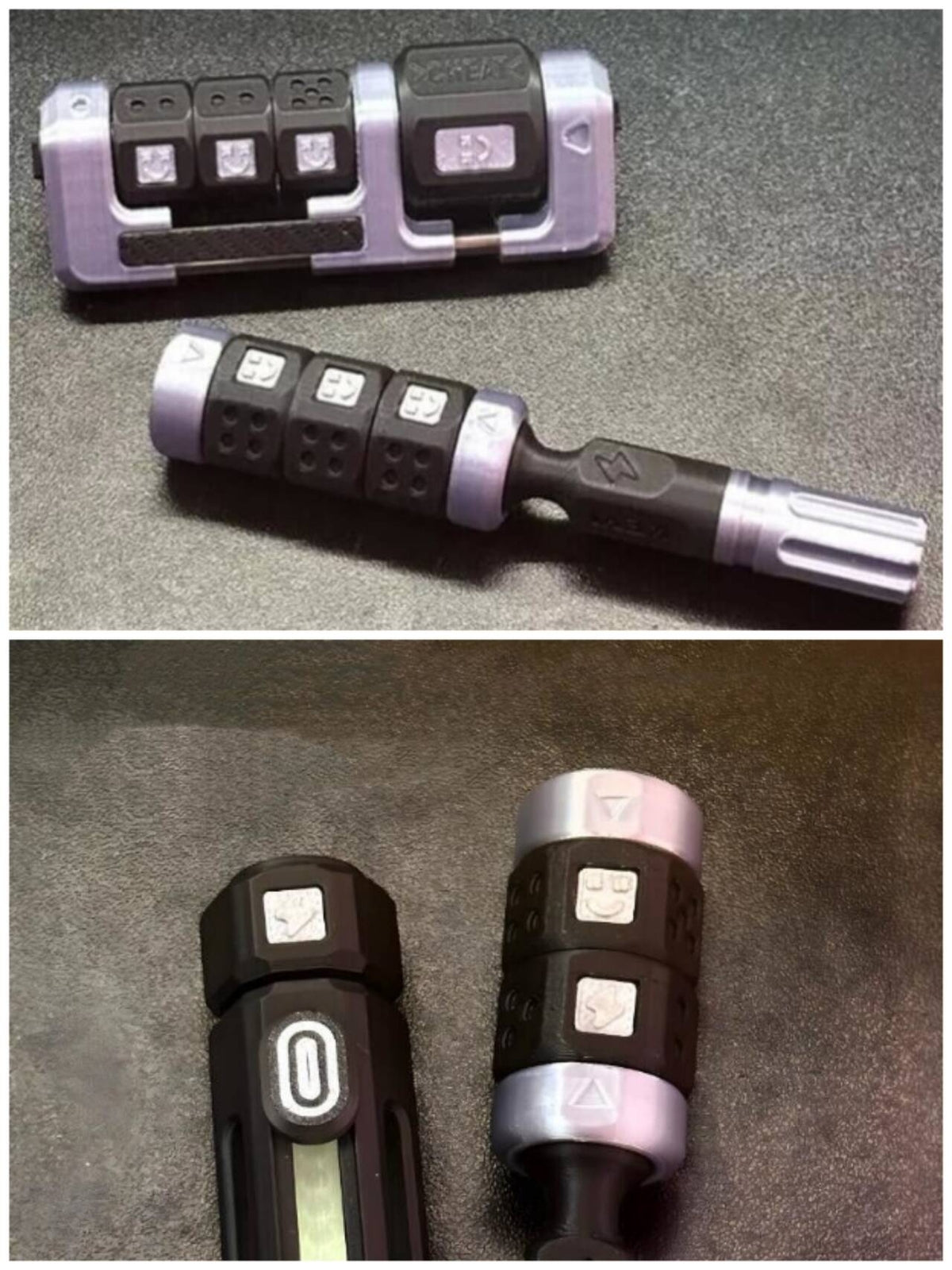 Multifunctional Fun EDC Fidget Toys Fashion Plastic Fidget Spinner EDC Toy Gifts 07FC0E-D4 - KOEEK