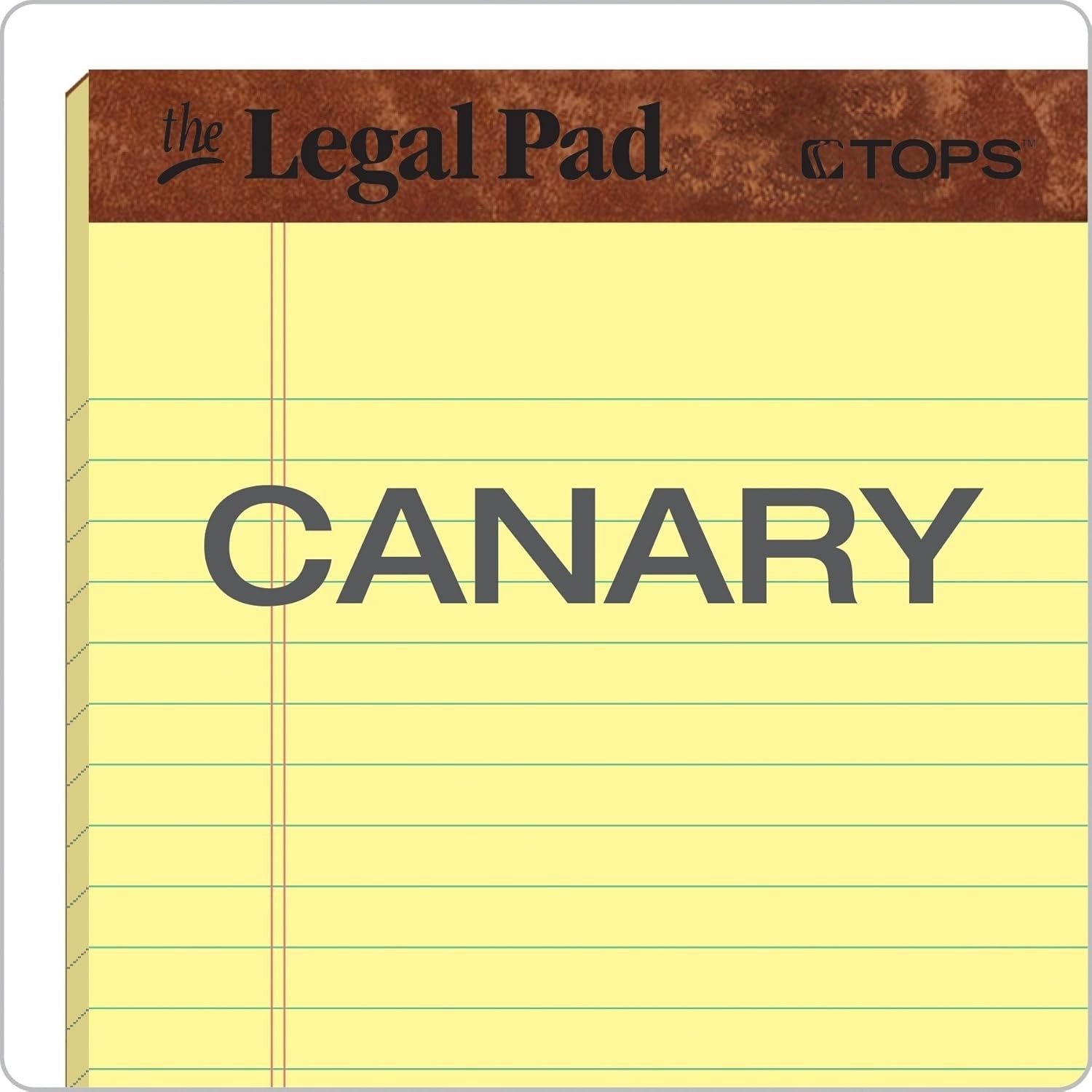 new TOPS 5 x 8 Legal Pads, 12 Pack, The Pad , Narrow 5 x 8, Canary