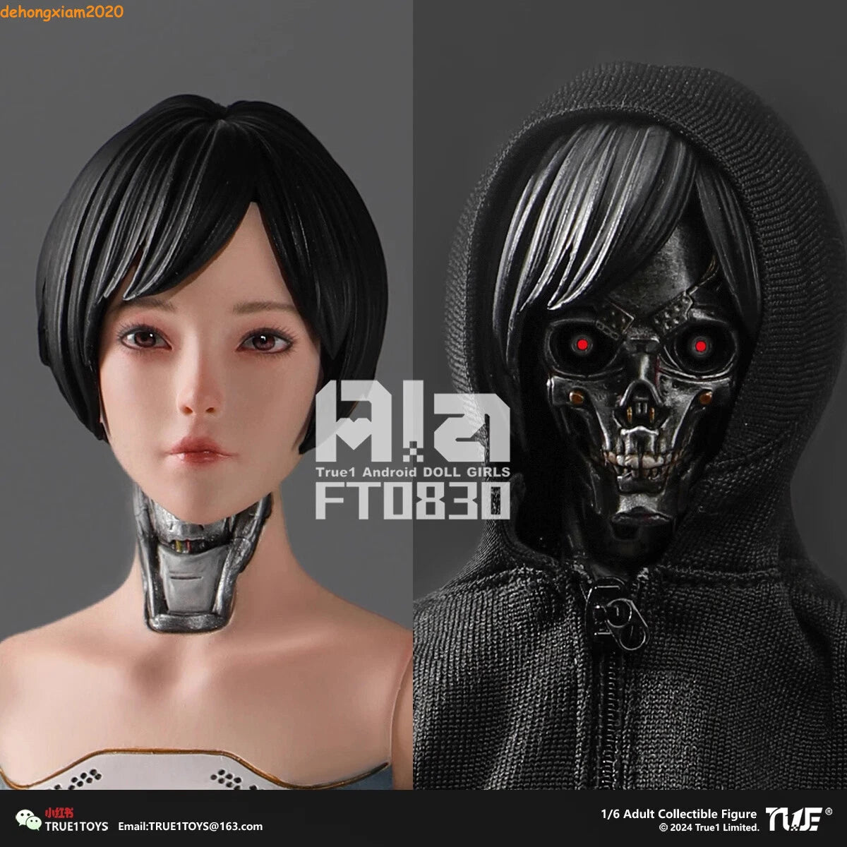 1/6 Stock True1 Toys Android Ala Female Action Figure Model Collect Toys 07FC0E-D4 - KOEEK
