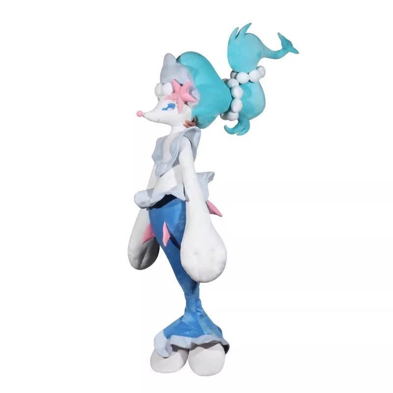 Huge 180cm Animal Primarina Long Body Throw Pillow Plush Doll Stuffed Toy Gift 07FC0E-D4 - KOEEK