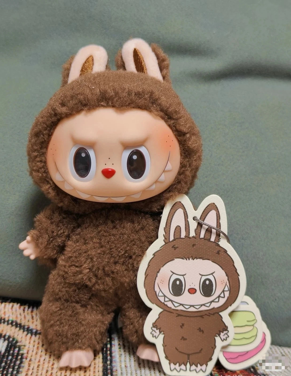 Authentic LABUBU The Monsters Exciting Macaron Vinyl Face SECRET CHESTNUT COCOA 07FC0E-D4 - KOEEK