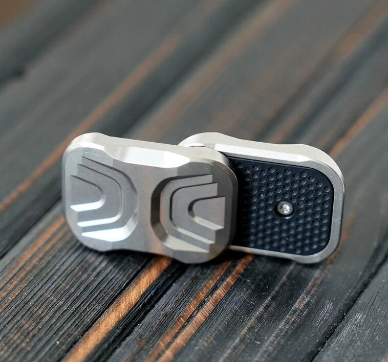 EDC Metal Fidget Toys Titanium Alloy Crab Fidget Slider Autism ADHD Tool Gift 07FC0E-D4 - KOEEK