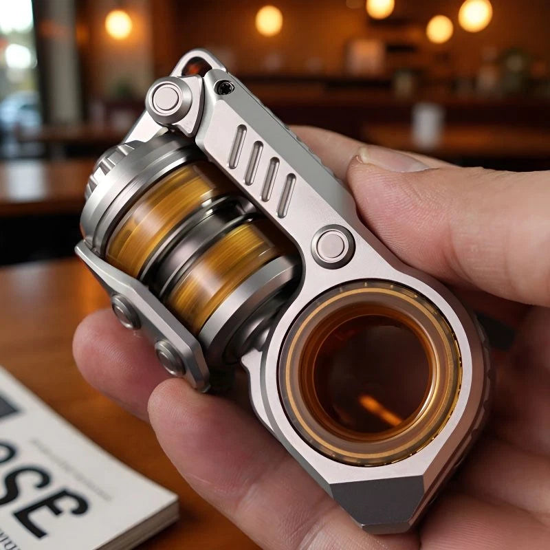 Stainless Steel EDC Fidget Toy Focus Pusher Egg, ADHD Stress Relief Gift 07FC0E-D4 - KOEEK
