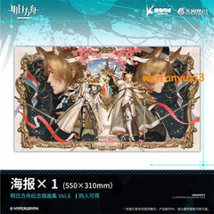 Official Arknights Illustration Collection Book Vol. 6 Artbooks Poster Gift Set 07FC0E-D4 - KOEEK