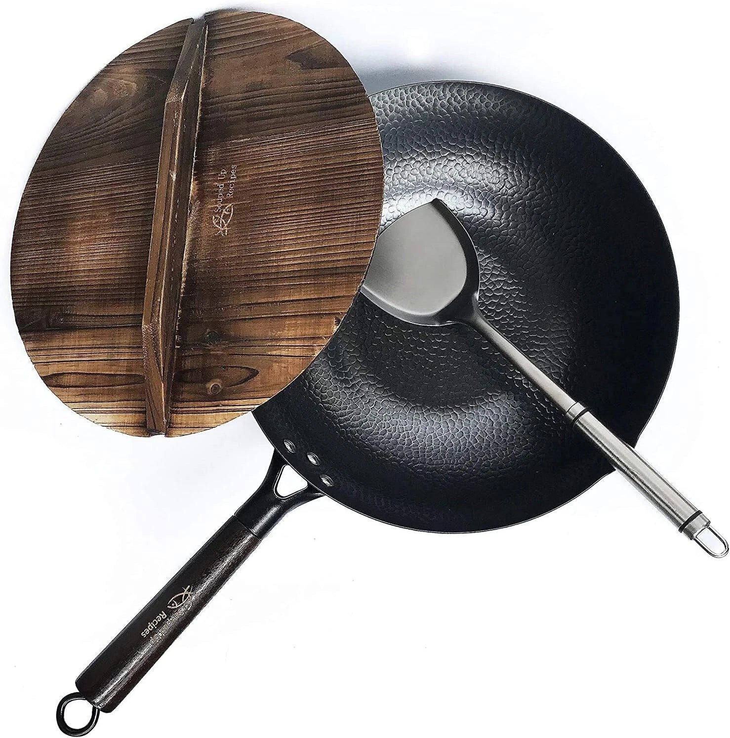 Carbon steel frying pan for electric, induction and gas hobs 07FC0E-D4 - KOEEK