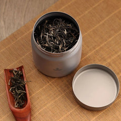 Titanium EDC Storage Box Coffee Tea Cans Emergency Container Bottle Jar 160ML 07FC0E-D4 - KOEEK