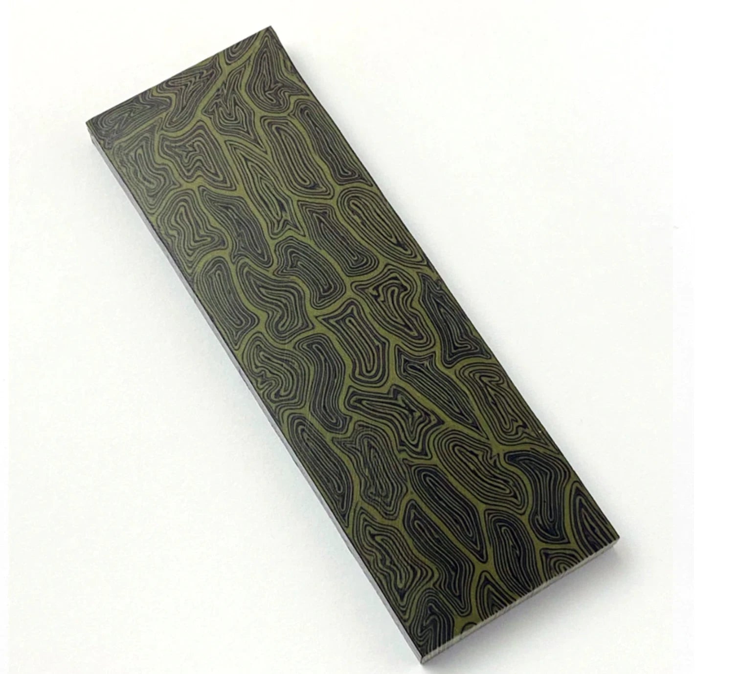 2pcs G10 Knife Handle Material Blanks Scales Composite Damascus Pattern DIY EDC 07FC0E-D4 - KOEEK