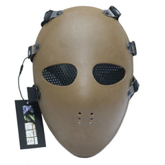 Cosplay Tactical Airsoft Paintball Full Face Mask Outdoor Sport Protective Mask 07FC0E-D4 - KOEEK