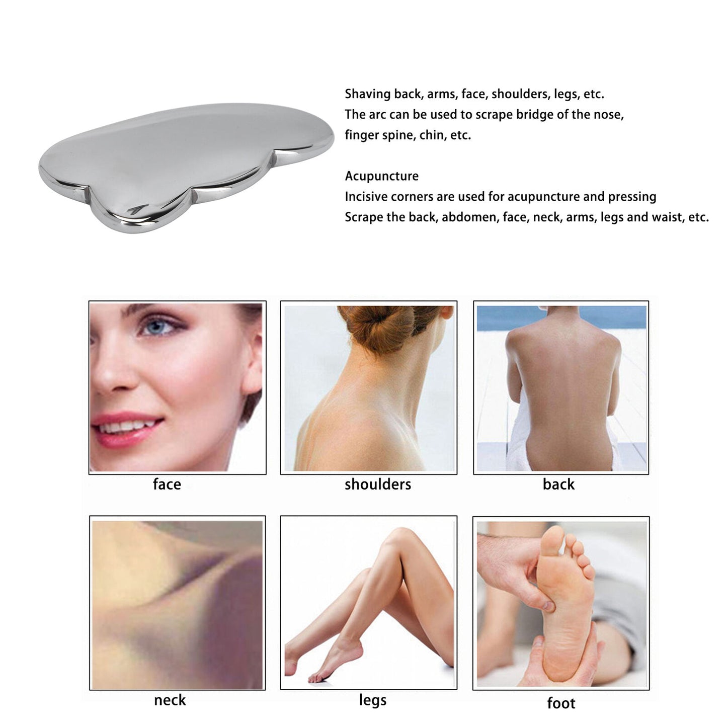 new Terahertz Gua Sha Board Cold Hot Compression Gua Sha Scraping Massage Tool ADS koeek - KOEEK