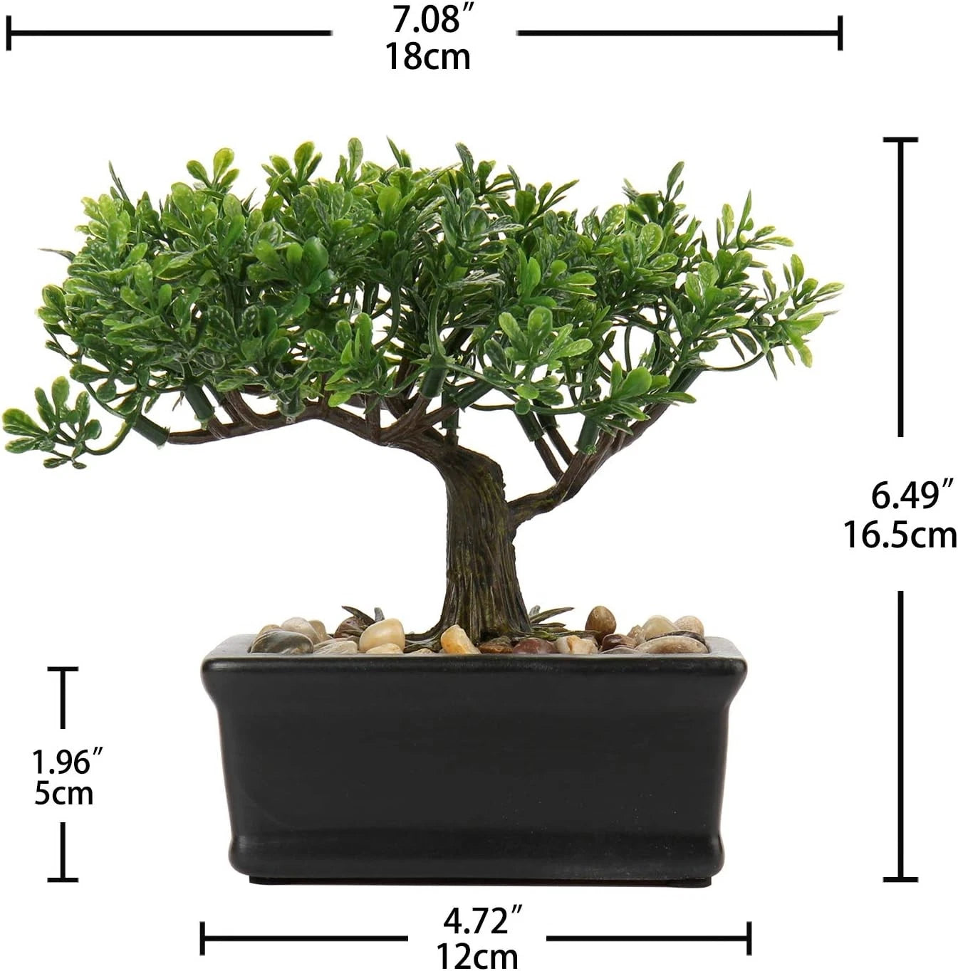 Artificial bonsai tree Juniperus chinensis Artificial plant 07FC0E-D4 - KOEEK