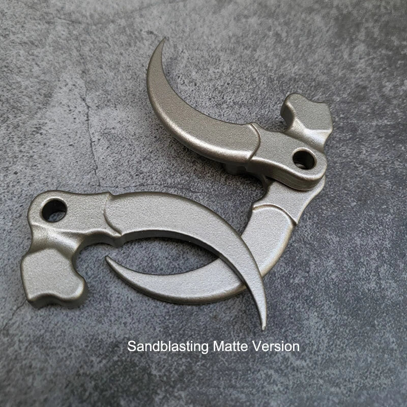 Stainless Steel Keychain Eagle Claw Necklace Pendant Bead Unpacking Box Tool 07FC0E-D4 - KOEEK