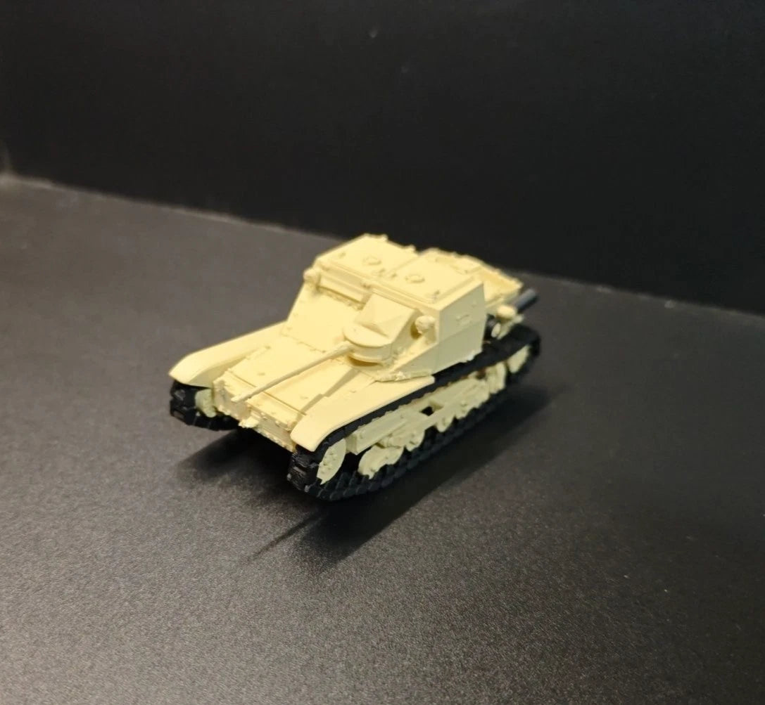 1:35 WWII Italian L3/33CC Light Tank 3D Print ModelDesktopOrnamentKeychain Gift 07FC0E-D4 - KOEEK