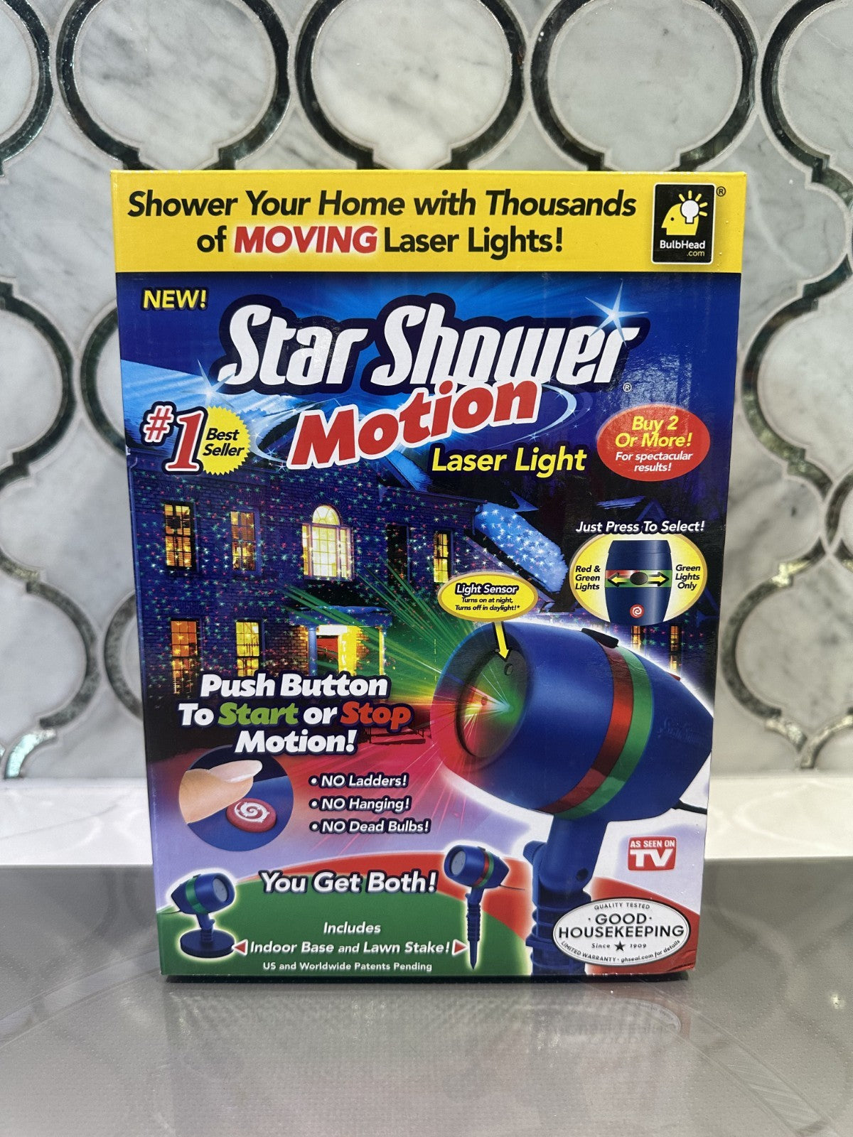 ! STAR SHOWER Laser Light As Seen on TV Thousands of Laser Lights! 07FC0E-D4 - KOEEK