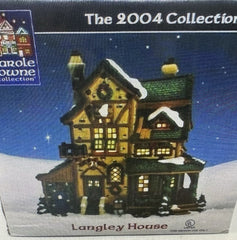 Lemax Carole Towne Collection 2004 “Langley House” Lights Up w/Box & Foam EUC LEMAX - KOEEK