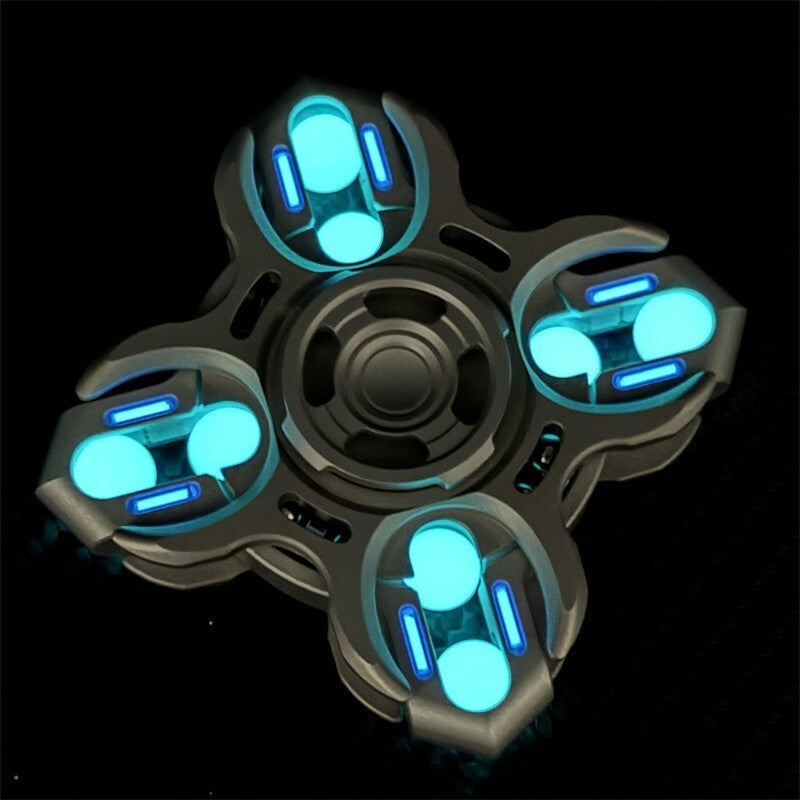 Future Punk Style EDC Hand Spinner Fashion Cool Metal Fidget Spinner 07FC0E-D4 - KOEEK