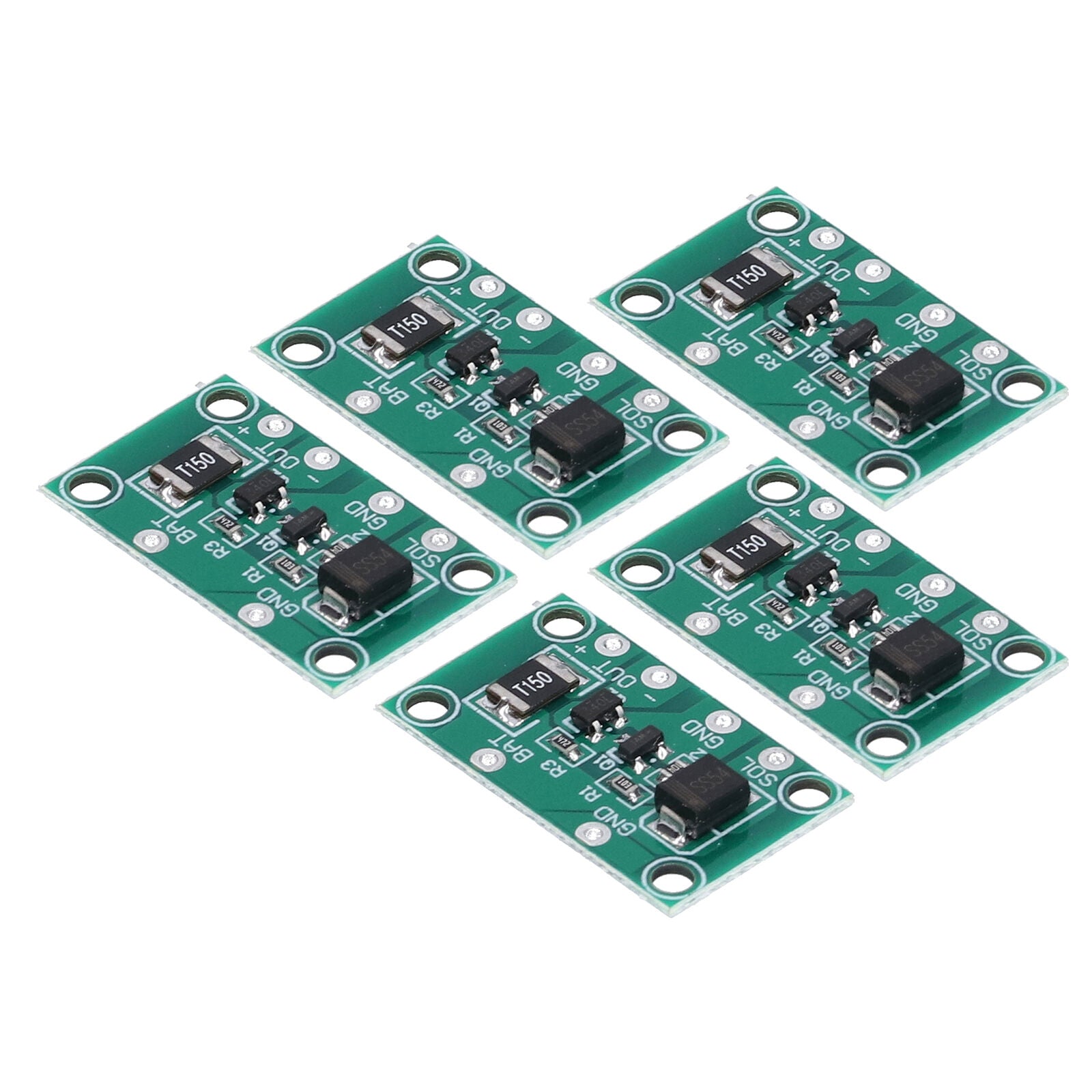 new 5pcs Solar Lamp   Controller Board Battery Charging Controller Module Board koeek - KOEEK