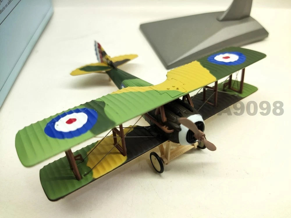 1/72 Scale WWI French Air Force Spad S. XIII Aircraft Metal + Plastic Model 07FC0E-D4 - KOEEK