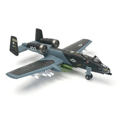 1/72 A-10 Thunderbolt II Warthog Snap-fit Pre-painted Building Blocks Model Kit 07FC0E-D4 - KOEEK