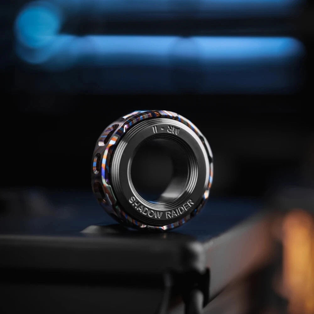 Mechanical Ring Ⅱ Push Slider Haptic Mode Mechanical Spring Structure Metal Toy 07FC0E-D4 - KOEEK