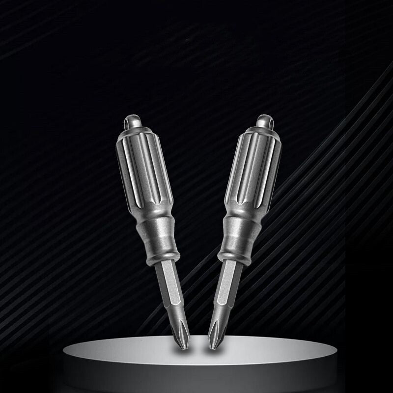 Mini Titanium EDC S2 Steel Screwdriver Portable Outdoor pocket Multi Tools 07FC0E-D4 - KOEEK