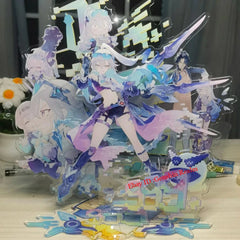 Anime Honkai: Star Rail Silver Wolf Deluxe Acrylic Desktop Stand Collection Gift 07FC0E-D4 - KOEEK