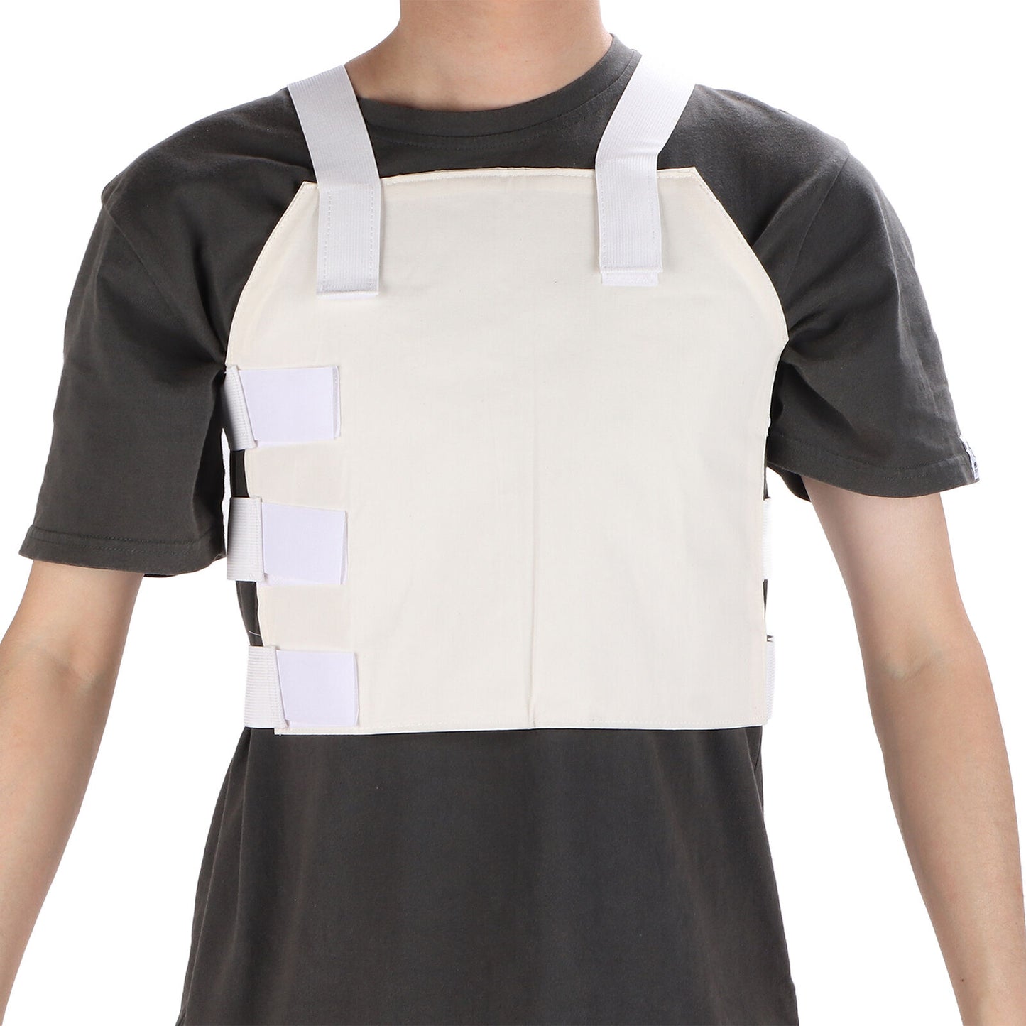 new Broken Rib Brace Breathable Sternum And Thorax Support Ribs Chest Brace HGF koeek - KOEEK