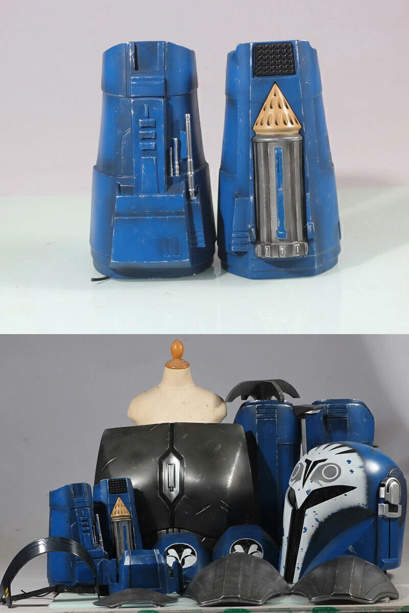 Star Wars Mandalorian Bo Katan Kryze Cosplay Full Body Armor Set&FRP Helmet Prop 07FC0E-D4 - KOEEK