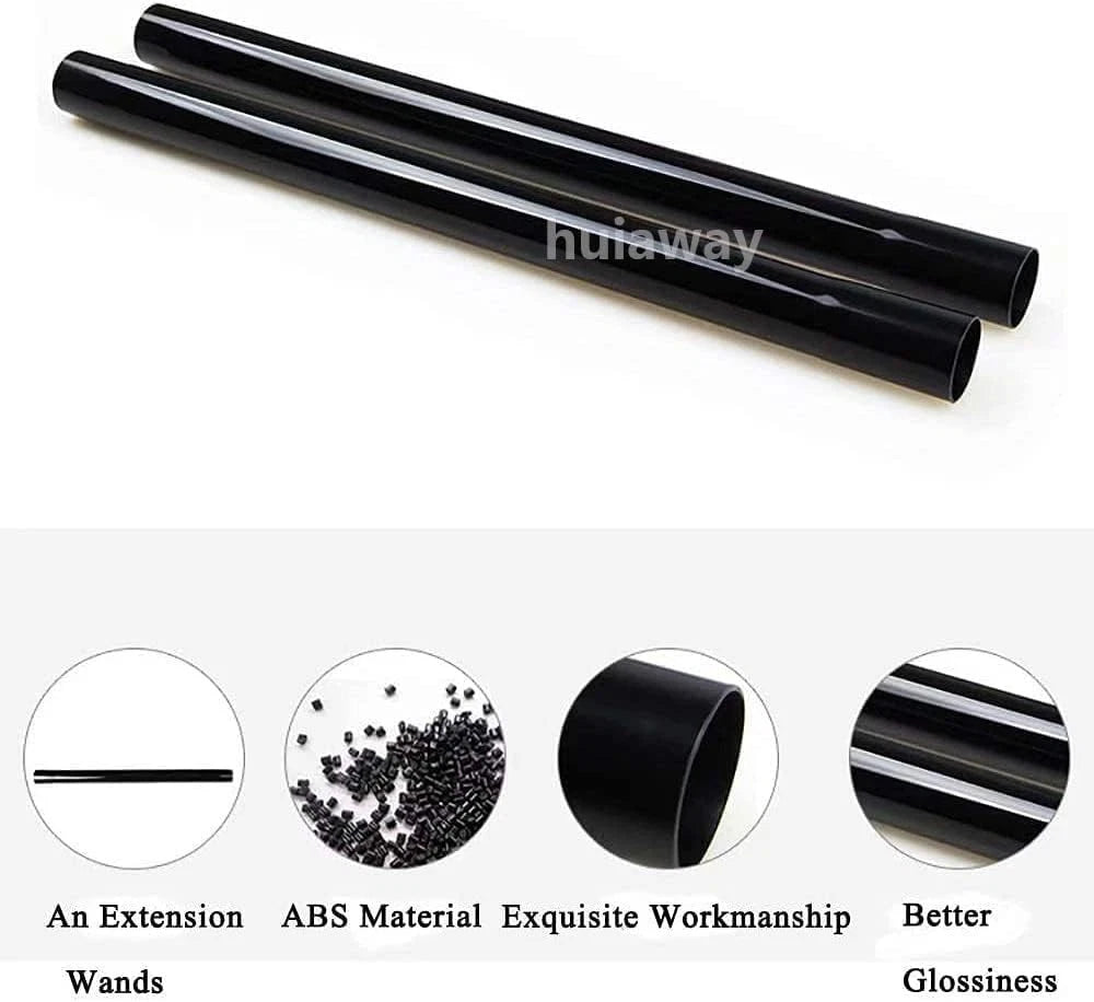 6 Pcs 1.25inch Universal Vacuum Extension Wand Vacuum Attachments 1 1/4 inch 07FC0E-D4 - KOEEK