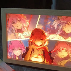 Anime Wuthering Waves Changli Night Lamp Decor Light Picture Luminous Gift 07FC0E-D4 - KOEEK