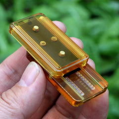 PEI Fidget Slider Ding Ding Clicker Haptic Toy Mechanical Push Card Toy EDC Toys 07FC0E-D4 - KOEEK