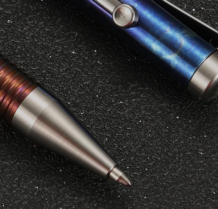 Titanium Mini Pen With Writing Multi-functional EDC Tools Office Students Pens 07FC0E-D4 - KOEEK