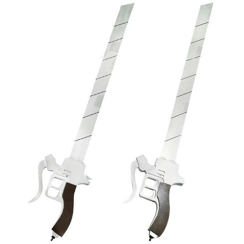 Anime Attack on Titan Mikasa 3D Maneuver Gear Cosplay Props Set Blade Wearable 07FC0E-D4 - KOEEK