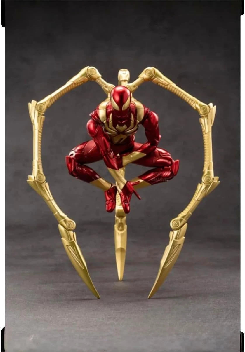 ZD Toys Marvel Spider-Man 7 Inch Iron Spider Armor 1/10 Scale Action Figure 07FC0E-D4 - KOEEK