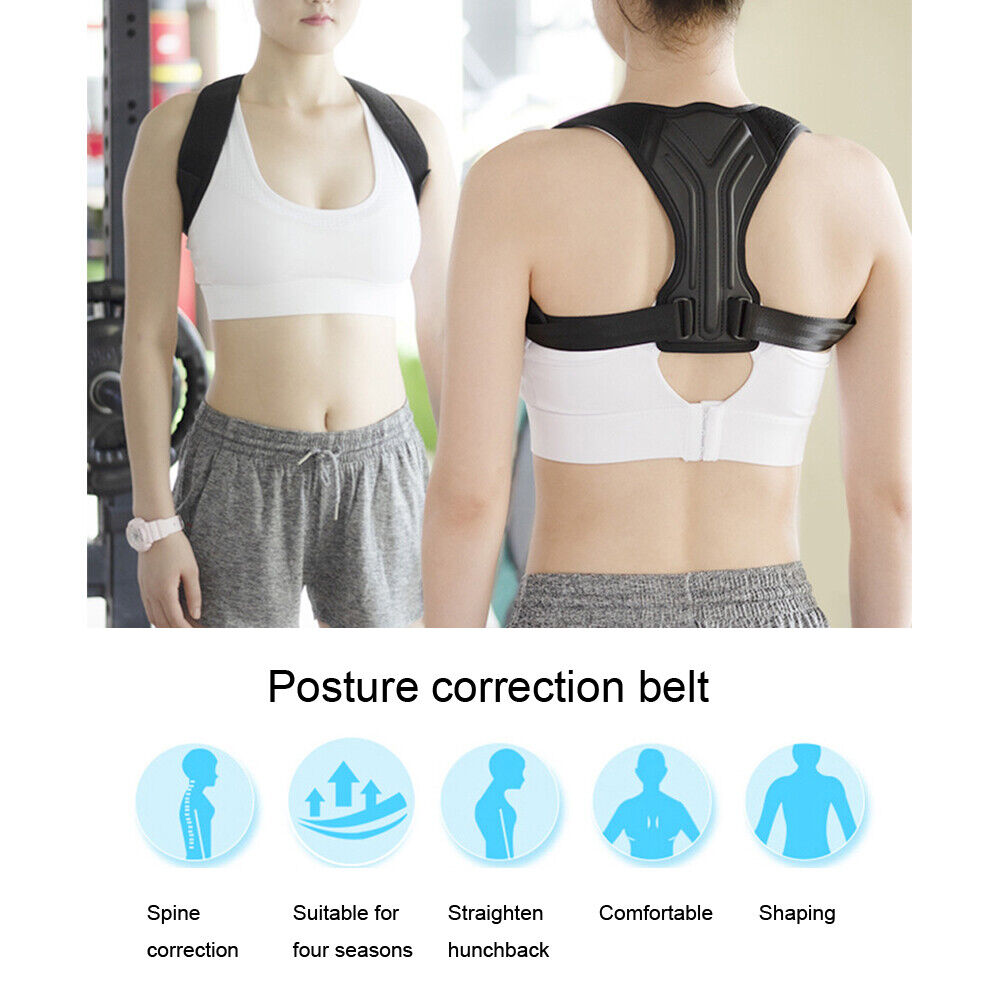 new Back Spine Hunchback Correction Belt Posture Corrector Brace(L(Bust95-115cm) HGF koeek - KOEEK