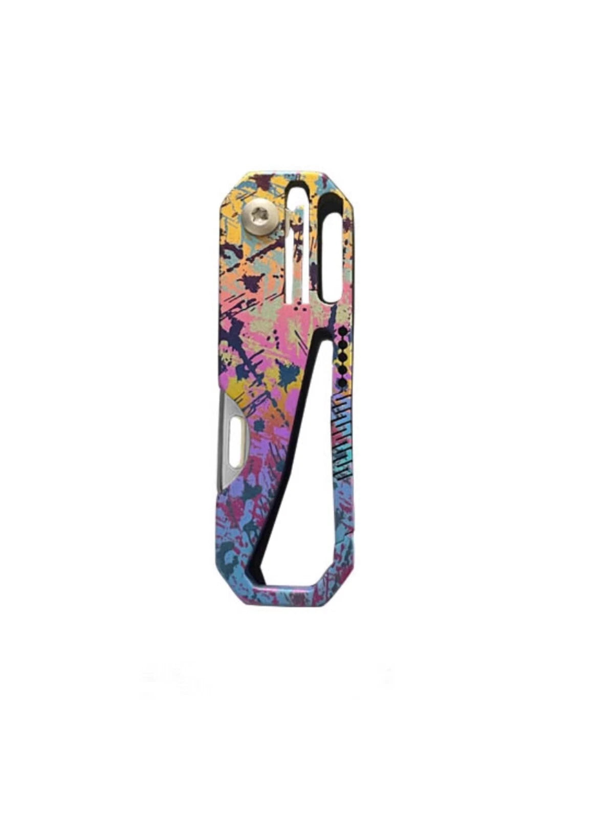 Titanium Mini Knife Small Pocket Key Chain Pendants Folding EDC Knife Gift 07FC0E-D4 - KOEEK