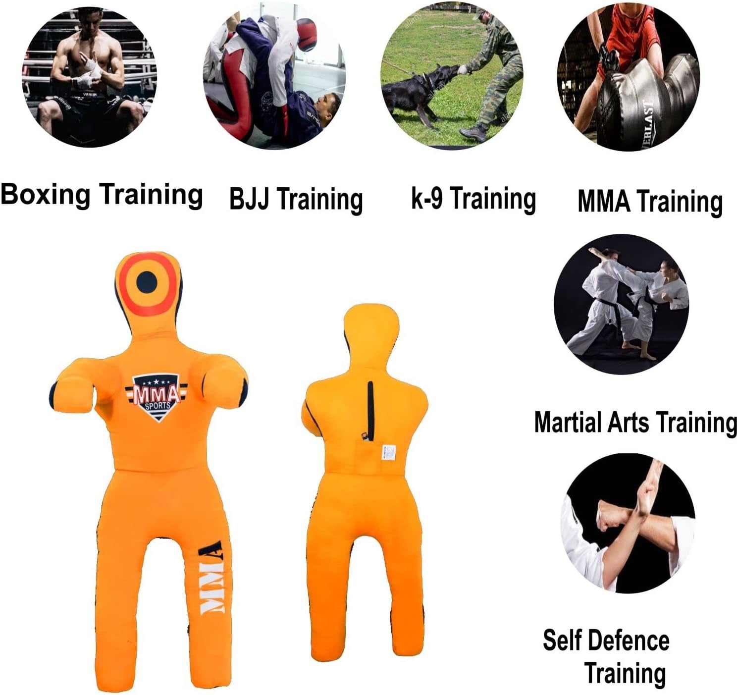 new Sports Brazilian Jiu Jitsu Judo Karate Throwing Boxing 36-40 Inch, Orange 07FC0E-D4 - KOEEK