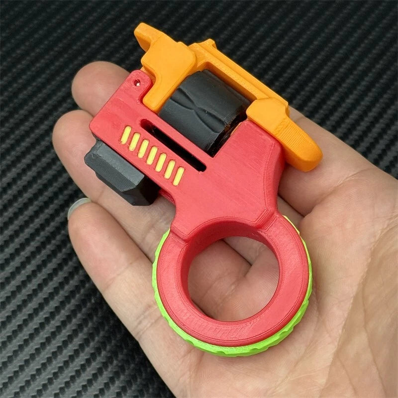 3D Printing Fidget Toys Creative Stress Relief Toys Plastic EDC Fidget Ring Hot 07FC0E-D4 - KOEEK