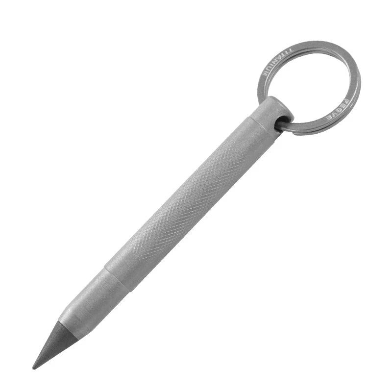 Titanium Alloy Pencil Eternal EDC Tool Pen Multi Functional Writing Gear 07FC0E-D4 - KOEEK