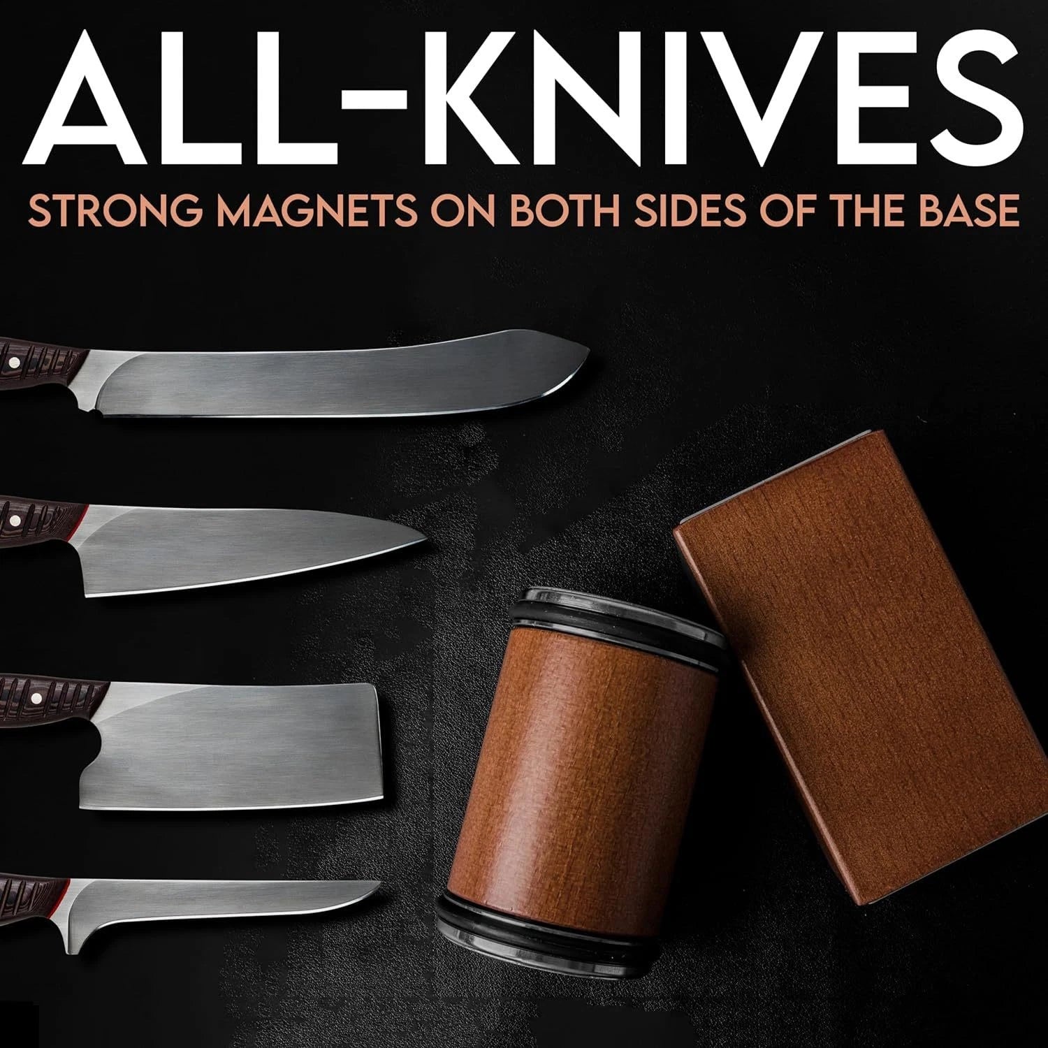 Industrial Diamonds Magnetic Rolling Knife Sharpener For Precise Sharpening 07FC0E-D4 - KOEEK
