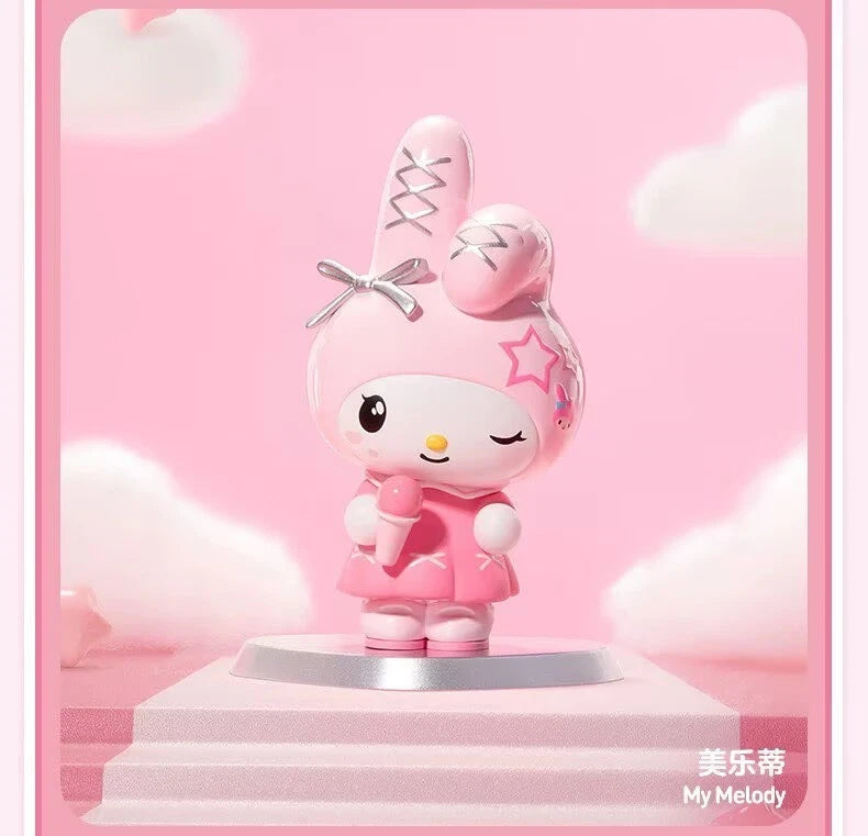 Authentic SANRIO CHARACTERS PINK PARTY Series Blind Box Confirmed Figures Toy 07FC0E-D4 - KOEEK