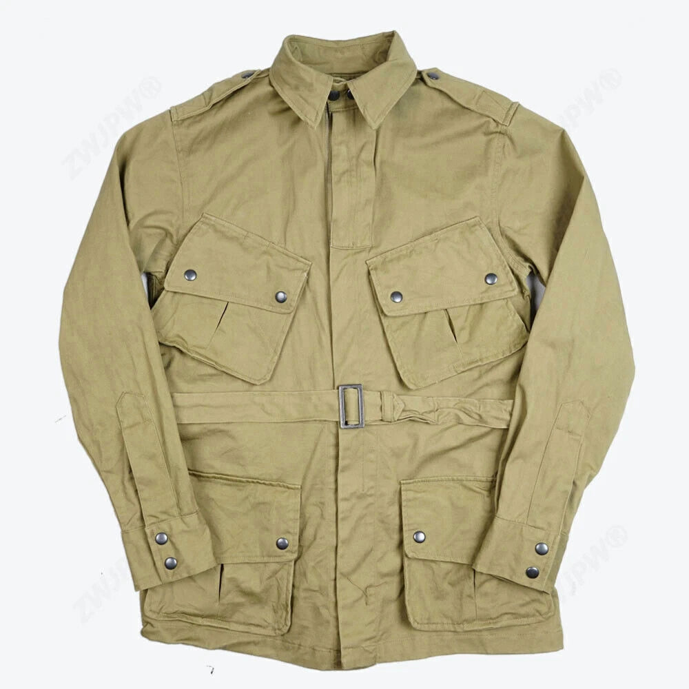 WW2 US 101/82 M42 Paratrooper Airborne Uniform Jacket Replica Men's Coat Top 07FC0E-D4 - KOEEK