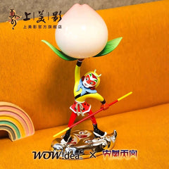 Journey to the West The Monkey King Sun wukong Peach LED Light Lamp Figure Model 07FC0E-D4 - KOEEK